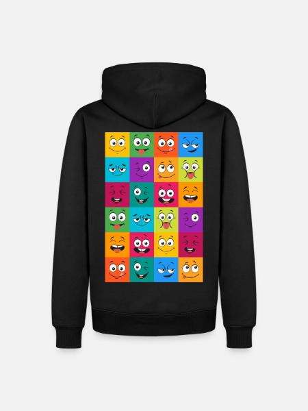 Motivation - Sweat à capuche Premium bio Homme - noir