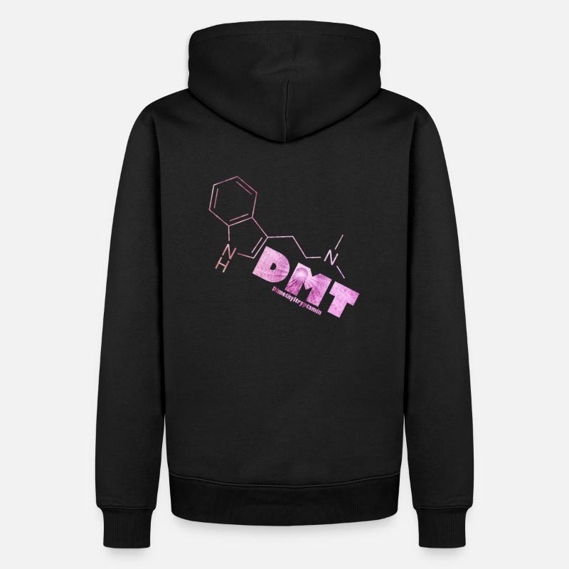DMT Psychedelic - Männer Premium Bio Hoodie - Schwarz