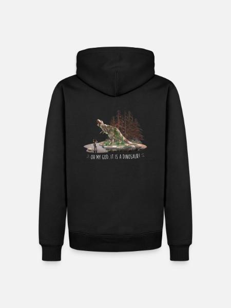 Ellies fødselsdag -TLOU2- (mørkere baggrunde) - Herre Premium økologisk hoodie - sort