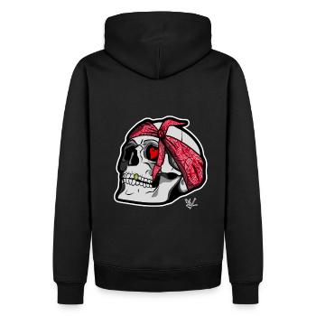 Eye of the beholder. - Men’s Premium Organic Hoodie - black - Back - Nico (187cm)