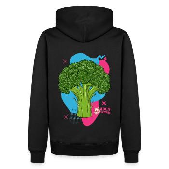 Seigneur des roses - Sweat à capuche Premium bio Homme - noir - Dos - Nico (187cm)