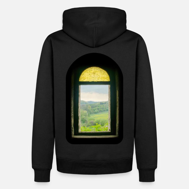 Le chef-d’œuvre de la nature - Sweat à capuche Premium bio Homme - noir
