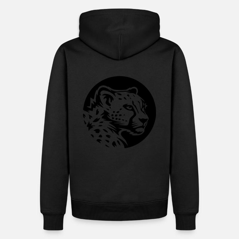 Profil de guépard - Sweat à capuche Premium bio Homme - undefined
