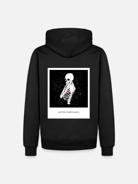 Save - Men’s Premium Organic Hoodie - black