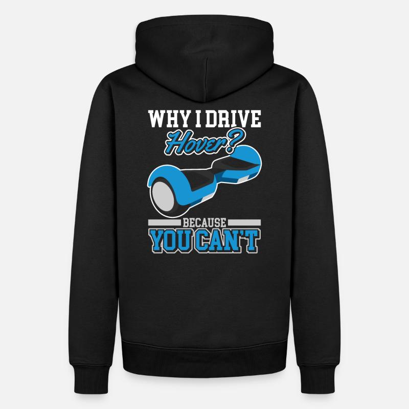 Hoverboard - Männer Premium Bio Hoodie - Schwarz