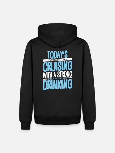 Cruise Cruise Cruise Cruise Cruise Travel - Men’s Premium Organic Hoodie - black