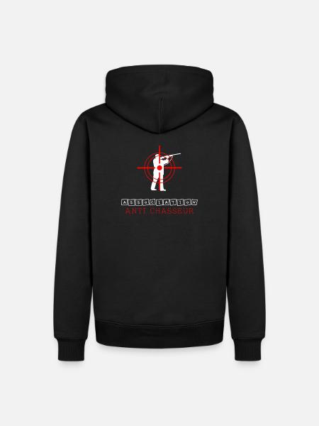 Anti hunting association - Men’s Premium Organic Hoodie - black