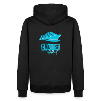 Cruise addict - gift for cruise enthusiasts - Men’s Premium Organic Hoodie - black - Back - Nico (187cm)