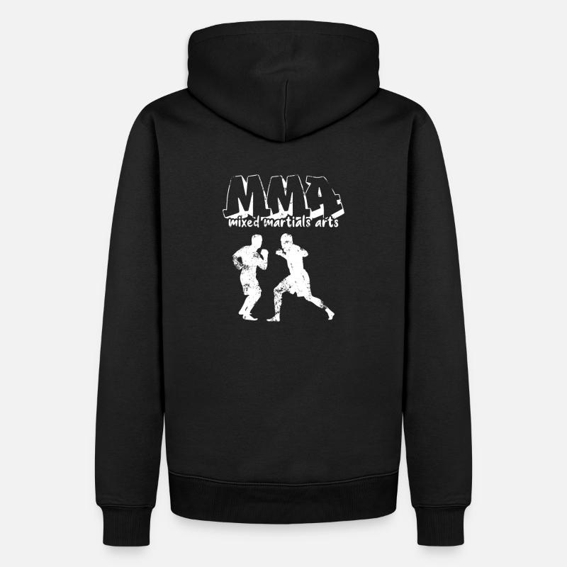 MMA Mixed Martials Arts - Sweat à capuche Premium bio Homme - noir