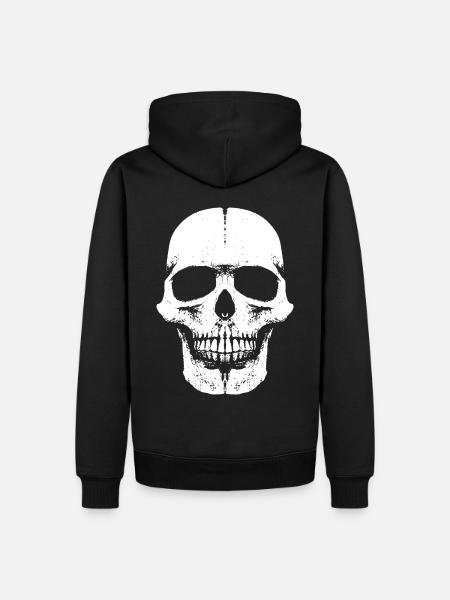 Skull Head Fun - 666 - Schädel - Men’s Premium Organic Hoodie - black