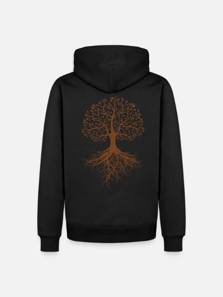 Tree - Men’s Premium Organic Hoodie - 