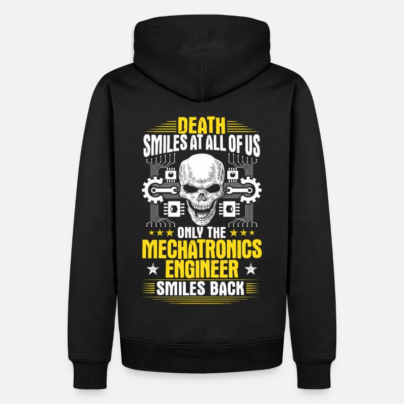 Mechatronics technician mechatronics mechatronics gift - Men’s Premium Organic Hoodie - black