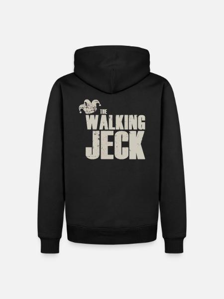 the walking jeck - Männer Premium Bio Hoodie - Schwarz