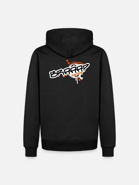 Braaap Machine - Männer Premium Bio Hoodie -