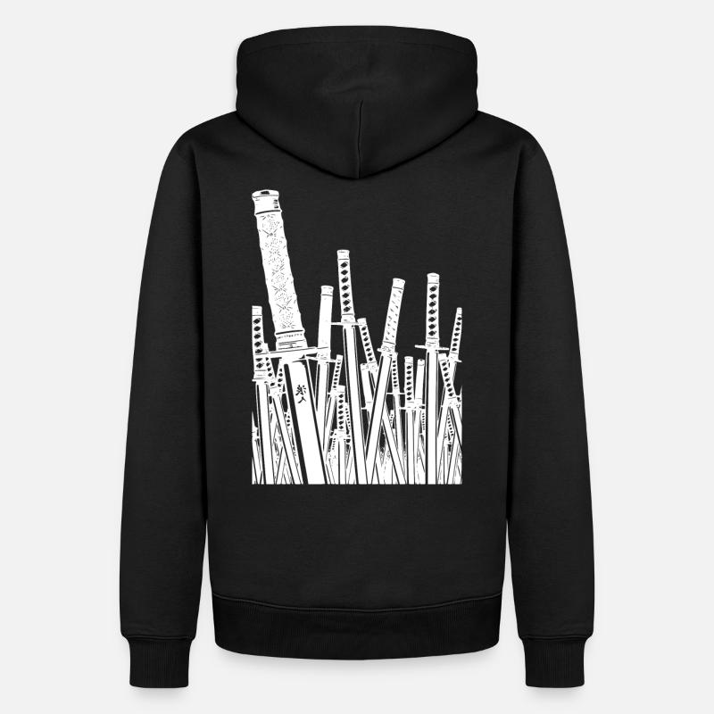 Pour l'honneur - Samurai - Sweat à capuche Premium bio Homme - noir
