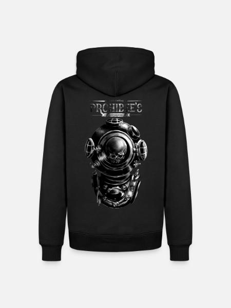 " Don't Cry " - Men’s Premium Organic Hoodie - black
