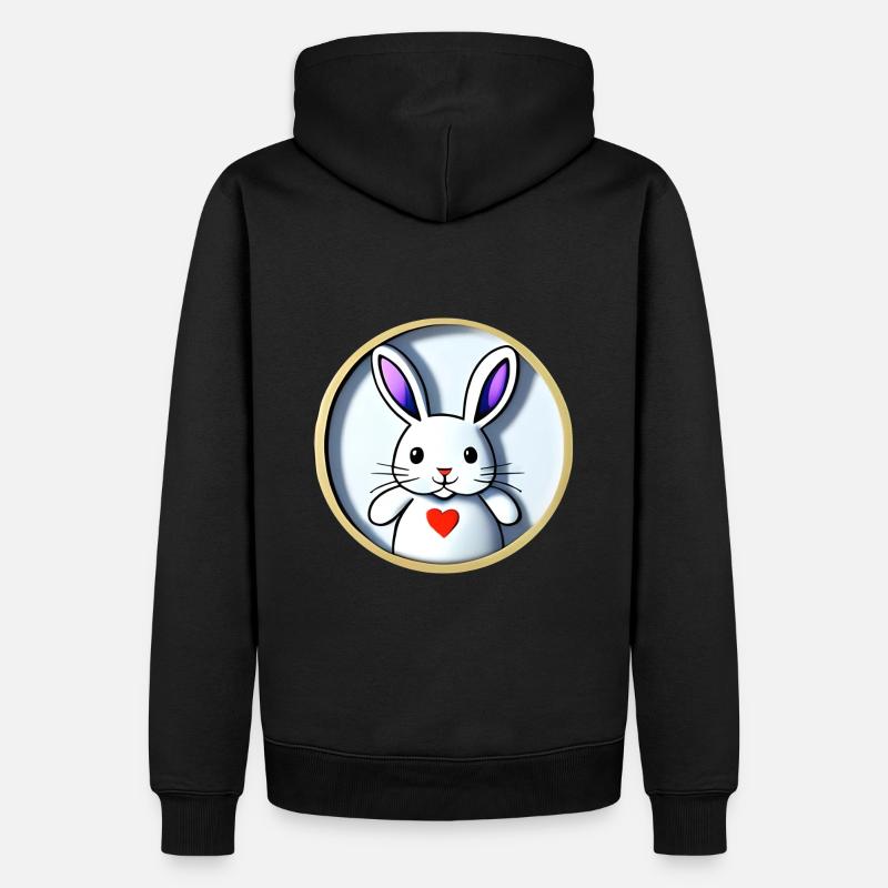 Ostergeschenk - Männer Premium Bio Hoodie - Schwarz