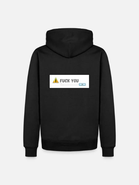 F... You ! - Sweat à capuche Premium bio Homme -