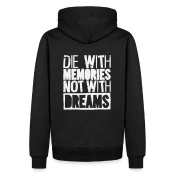 Traveler Travel I love traveling travel Trip - Men’s Premium Organic Hoodie - black - Back - Nico (187cm)