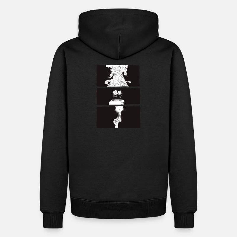 Petite Mort 2 - Sweat à capuche Premium bio Homme - noir