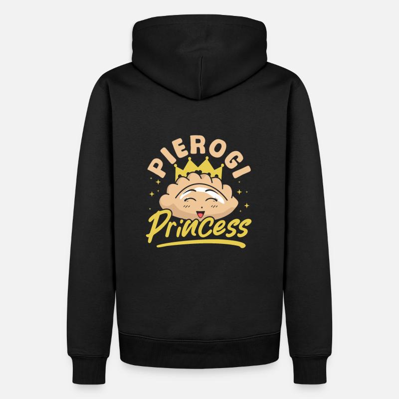Princesse Pierogi - Sweat à capuche Premium bio Homme - noir