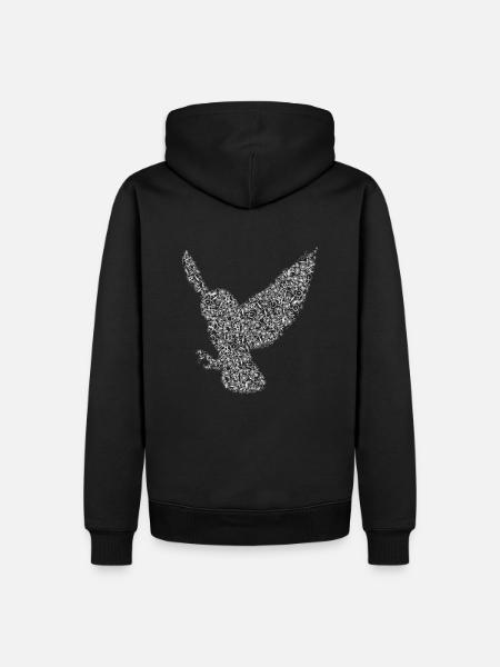 Eule Fahrräder Fahrrad - Männer Premium Bio Hoodie - Schwarz