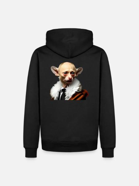 FCK PTN - Männer Premium Bio Hoodie - Schwarz