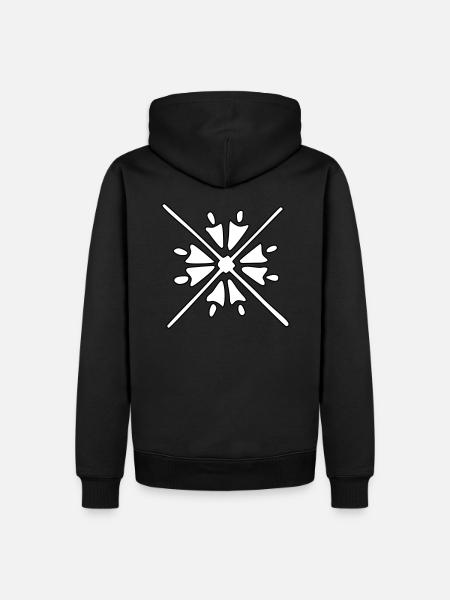 Ornament - Vectorgraphic - Men’s Premium Organic Hoodie - black