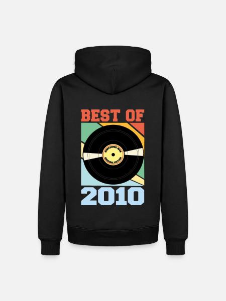 Best of 2010 - Men’s Premium Organic Hoodie - black