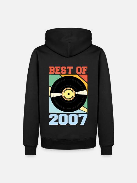 Best of 2007 - Men’s Premium Organic Hoodie - black