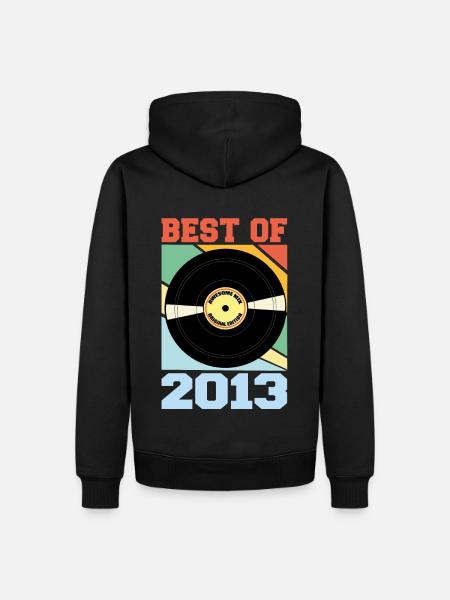 Le meilleur de 2013 - Sweat à capuche Premium bio Homme - noir