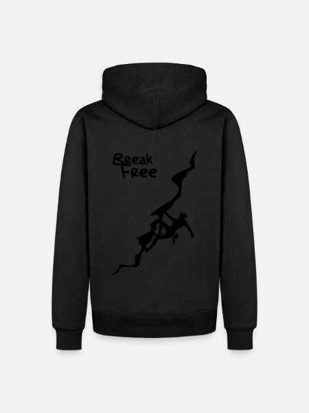 Break Free - Sweat à capuche Premium bio Homme - 
