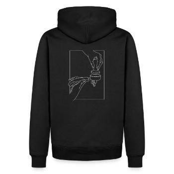 Portafilter Barista Homebarista portafilter machine - Men’s Premium Organic Hoodie - black - Back - Nico (187cm)
