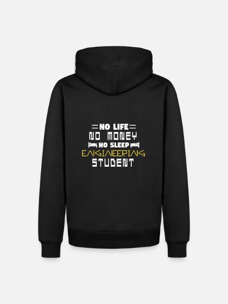 Engineering student Engineering student - Men’s Premium Organic Hoodie - black