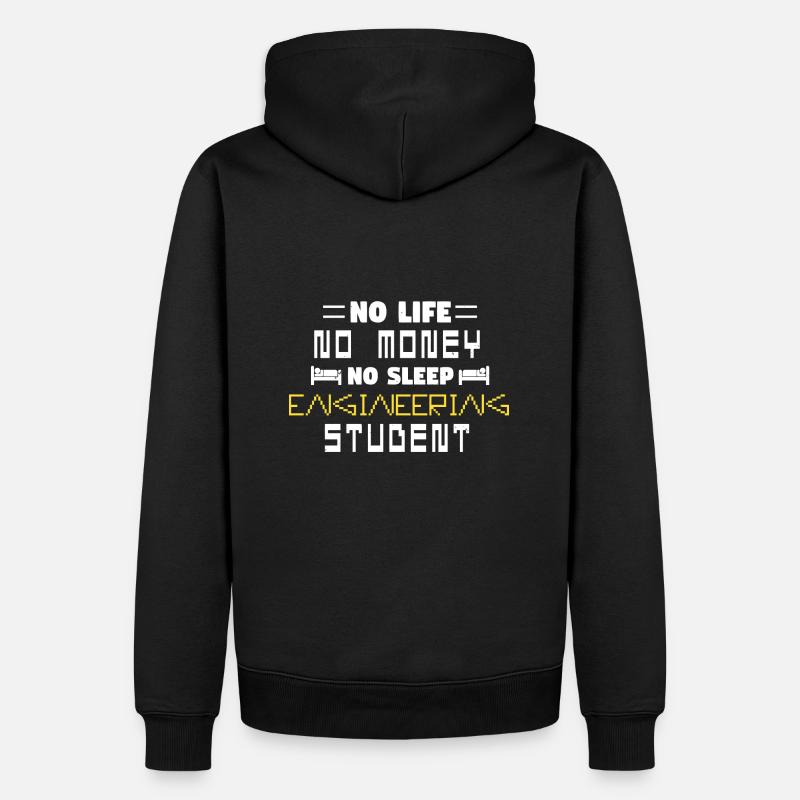 Engineering student Engineering student - Men’s Premium Organic Hoodie - black