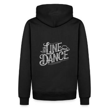 Conception de danse en ligne pour danseurs et groupe de danse - Sweat à capuche Premium bio Homme - noir - Dos - Nico (187cm)