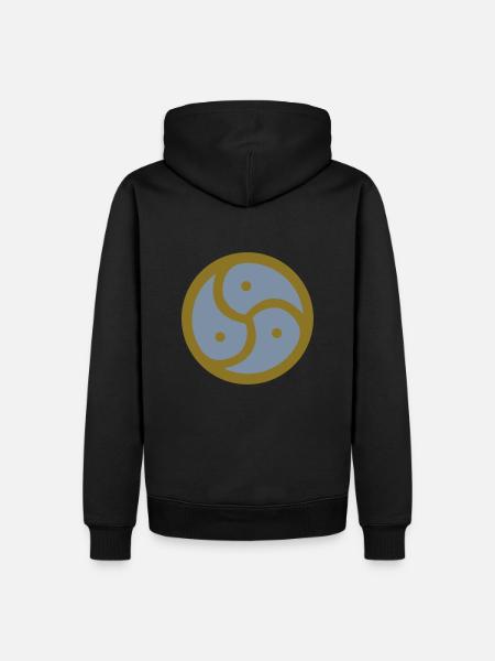 triskel 2c - Men’s Premium Organic Hoodie - black