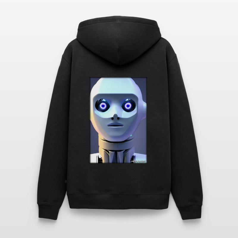 Robot Future Technology Science Android Sweat à capuche Premium bio Homme