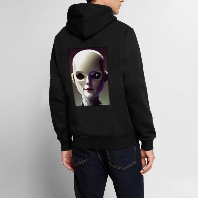 Robot Future Technology Science Android Sweat à capuche Premium bio Homme