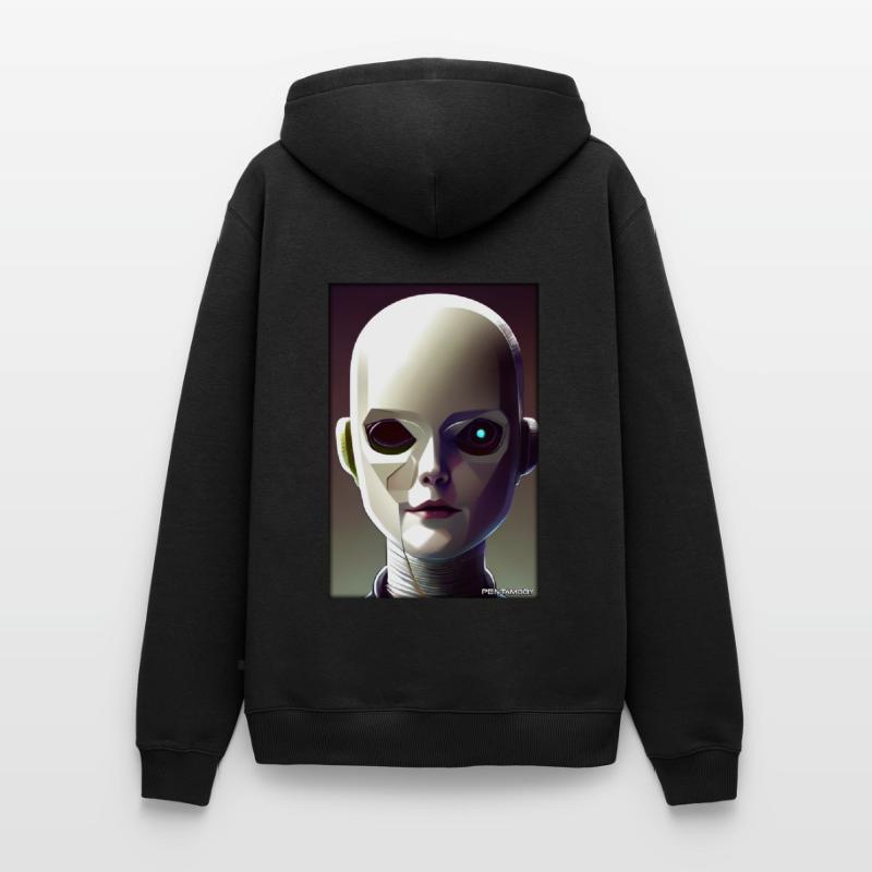 Robot Future Technology Science Android Sweat à capuche Premium bio Homme