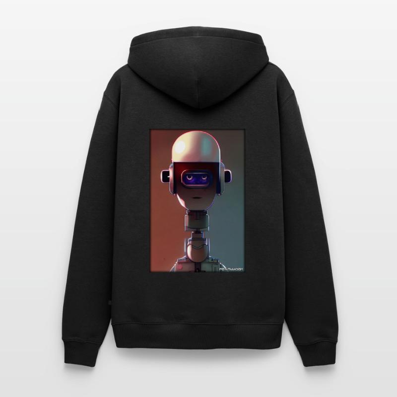 Robot Future Technology Science Android Sweat à capuche Premium bio Homme