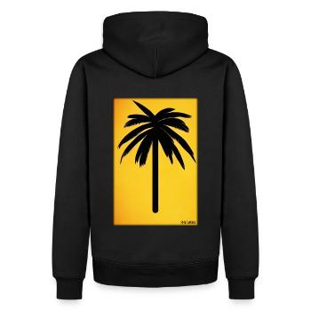 Palm Beach Holiday Summer Sun Sea Travel Holidays - Sweat à capuche Premium bio Homme - noir - Dos - Nico (187cm)