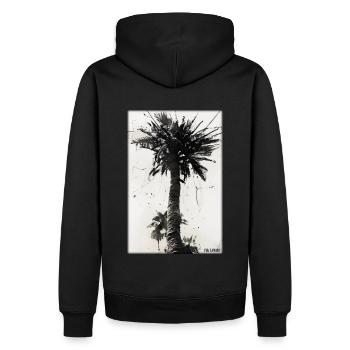 Palm Beach Holiday Summer Sun Sea Travel Holidays - Sweat à capuche Premium bio Homme - noir - Dos - Nico (187cm)