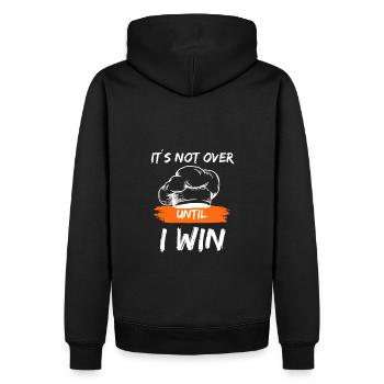 Chef étoilé cuisine cuisine drive ambition - Sweat à capuche Premium bio Homme - noir - Dos - Nico (187cm)