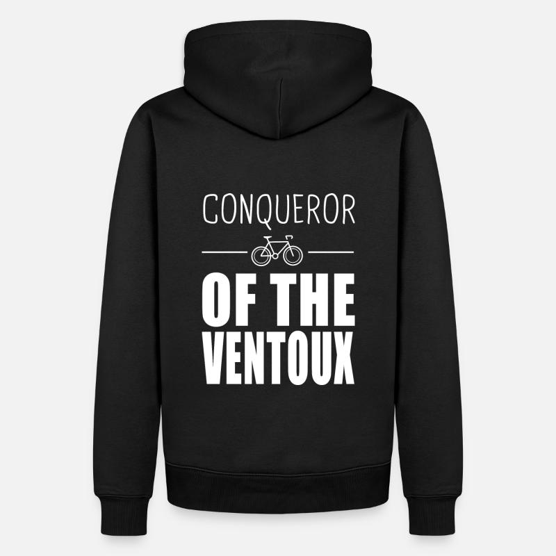 Conquérant du Ventoux - Sweat à capuche Premium bio Homme - noir