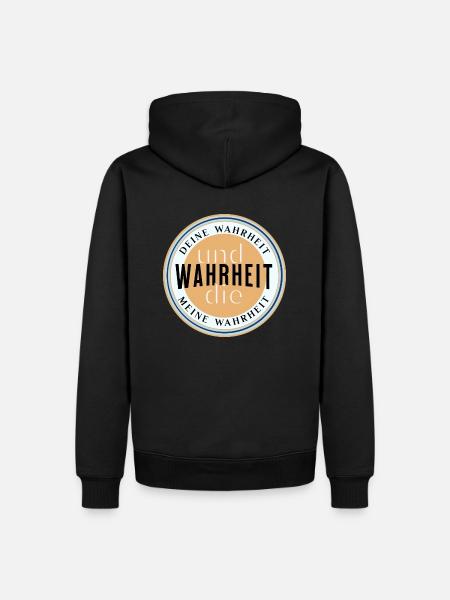 The truth - Men’s Premium Organic Hoodie - black