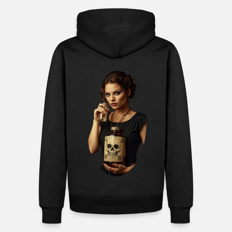 Giftig - Männer Premium Bio Hoodie - Schwarz