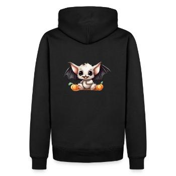 Halloween bébé vampire - Sweat à capuche Premium bio Homme - noir - Dos - Nico (187cm)