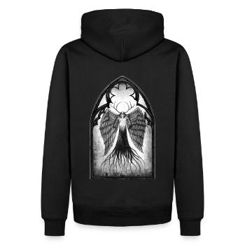 Angel of Death - Sweat à capuche Premium bio Homme - noir - Dos - Nico (187cm)