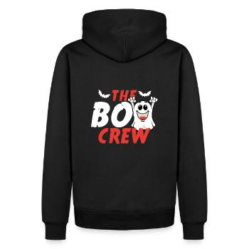 Cadeau d'Halloween Ghost Ghost Witching Hour - Sweat à capuche Premium bio Homme - noir - Dos - Nico (187cm)